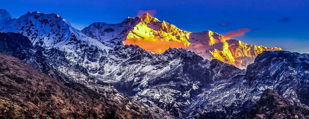 Major mountain ranges in Nepal